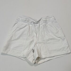 Lululemon Athletica White High Waist Shorts